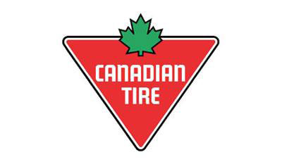 Logo for Canadian Tire a retailer for BaitCloud fish attractant balls