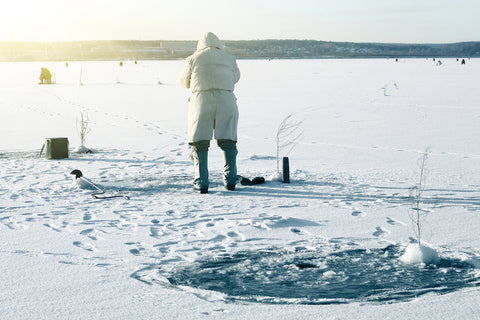 Fishing For Perch and Whitefish in the Winter