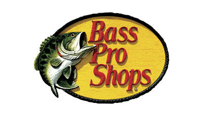 Logo for Bass Pro Shops a retailer for BaitCloud fish attractant balls