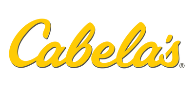 Logo for Cabelas a retailer for BaitCloud fish attractant balls
